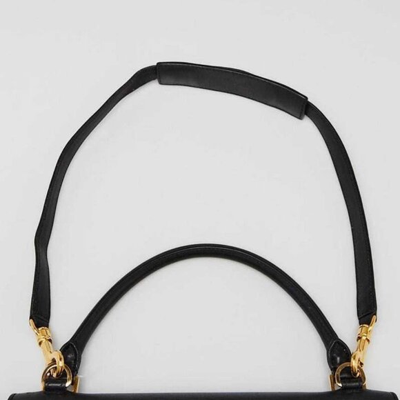 Celine Tri-Color Smooth Leather and Suede Medium Trapeze Bag - Picture 5 of 12